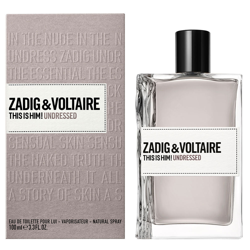 Bottle of This is Him! Undressed by Zadig &amp; Voltaire, woody-amber men&