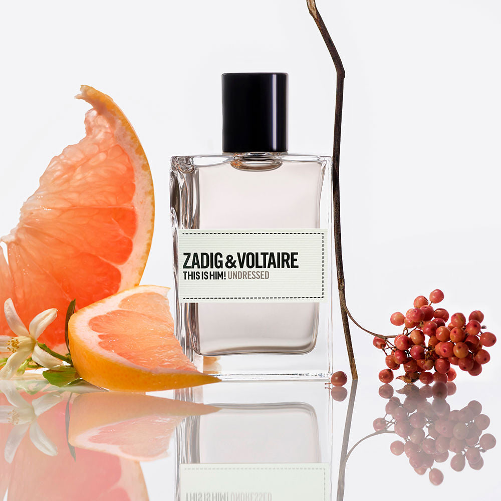 Bottle of This is Him! Undressed by Zadig &amp; Voltaire, woody-amber men&
