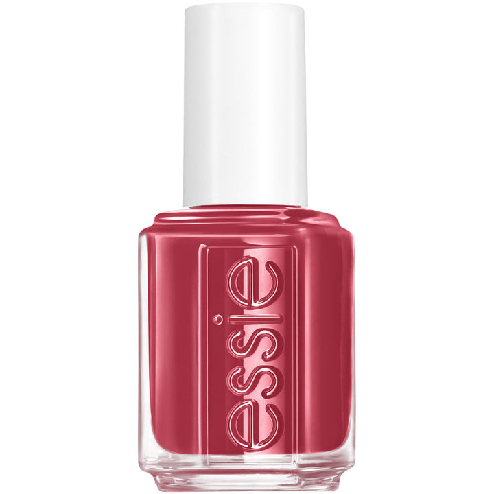 Bottle of creamy red nail polish, 13.5 ml, glossy finish