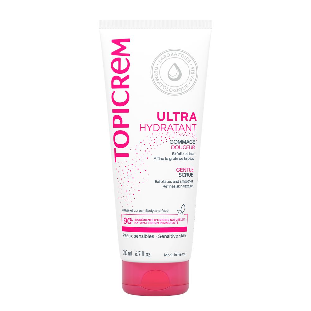 200 ml clear gel tube with jojoba micro‑pearls, soap‑free exfoliant for Unisex skin