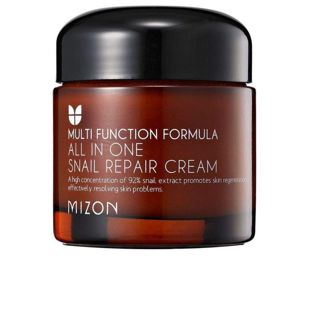 75 ml jar of snail mucin repair cream with creamy balm texture