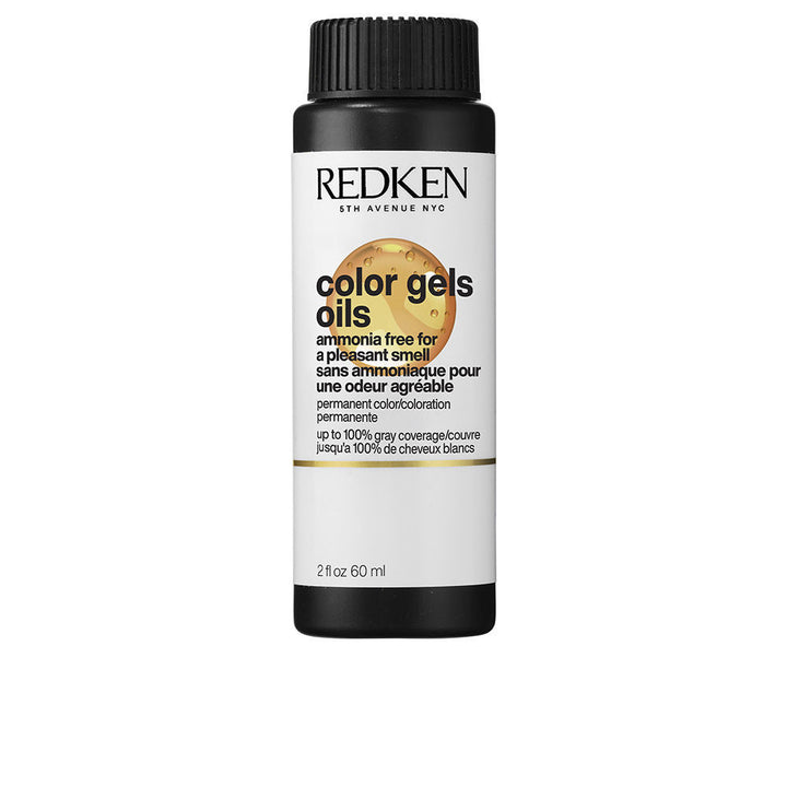 Three 60 ml tubes of ammonia-free gel-oil hair colour, shade 04NW