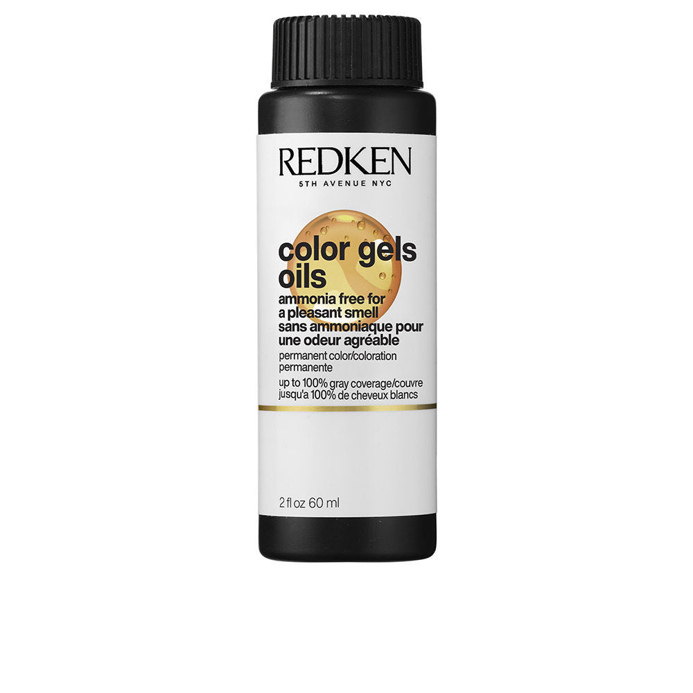 Three 60 ml bottles of ammonia-free gel-oil hair colour, shade 07NN