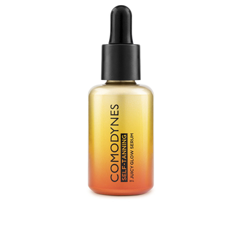 30 ml clear serum bottle with pump, hydrating self-tan serum for Unisex use