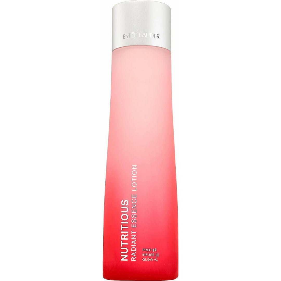 200 ml clear hydrating lotion bottle with botanical extract focus