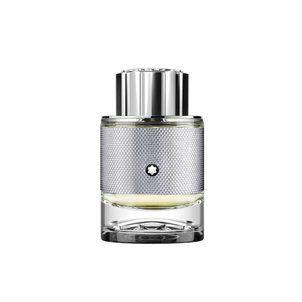 60 ml silver-textured bottle eau de parfum, amber woody cologne for Man