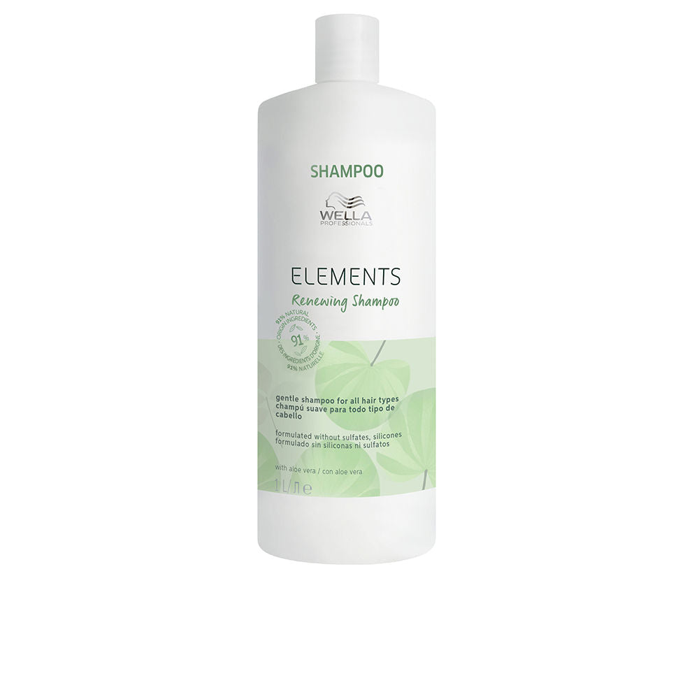 500 ml pale-amber bottle of sulfate-free gentle renewal shampoo for Unisex hair