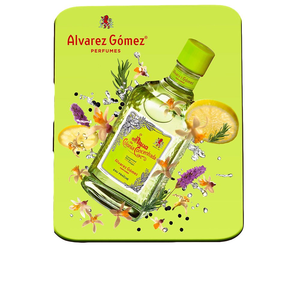 Clear glass cologne bottle with citrus fragrance, Unisex eau de toilette