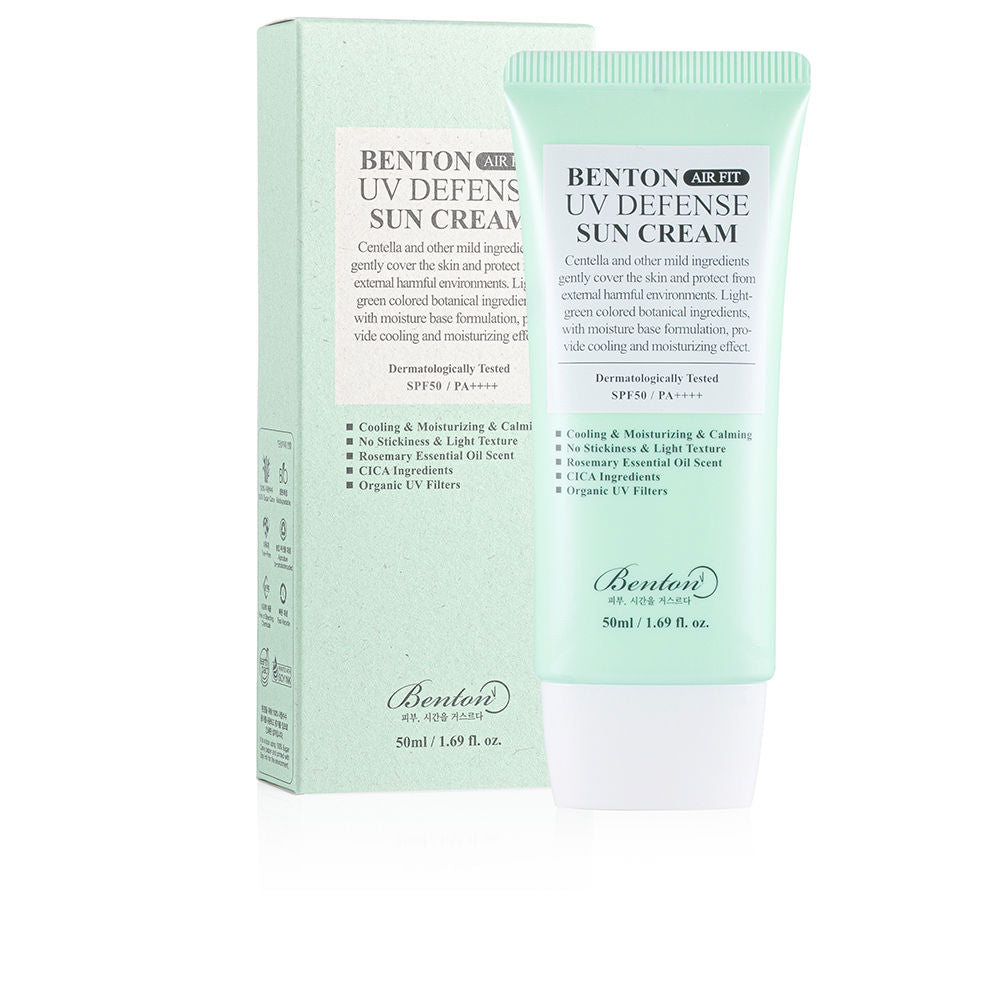 50 ml lightweight SPF50 PA++++ sunscreen cream tube for Women, non‑sticky finish