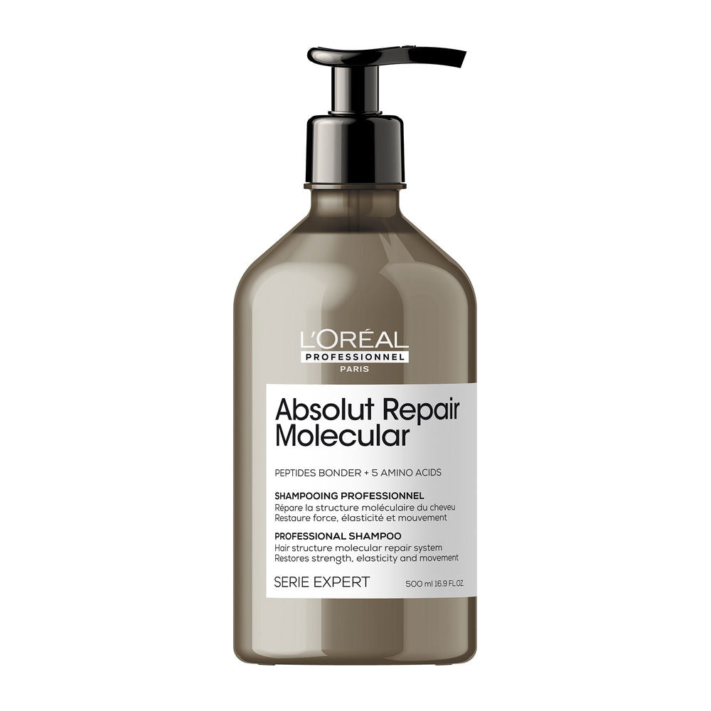 500 ml cylindrical shampoo bottle, sulphate-free repair formula, Unisex