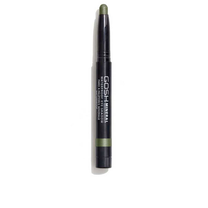 Slim metallic olive-green eye pencil stick, 2.5 g, waterproof