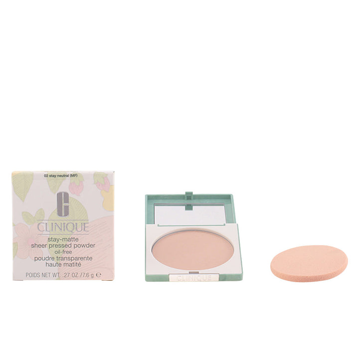 Compact pressed mineral powder, shade 02 Stay Neutral, 7.6 g, matte finish