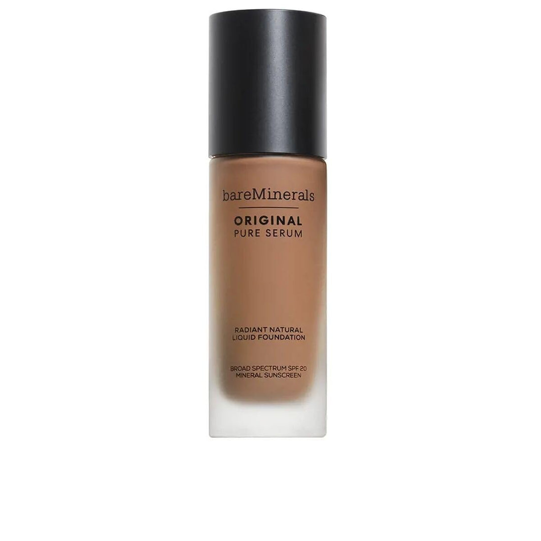 30 ml lightweight serum-tint foundation in Medium Deep Cool, SPF 20, glass bottle