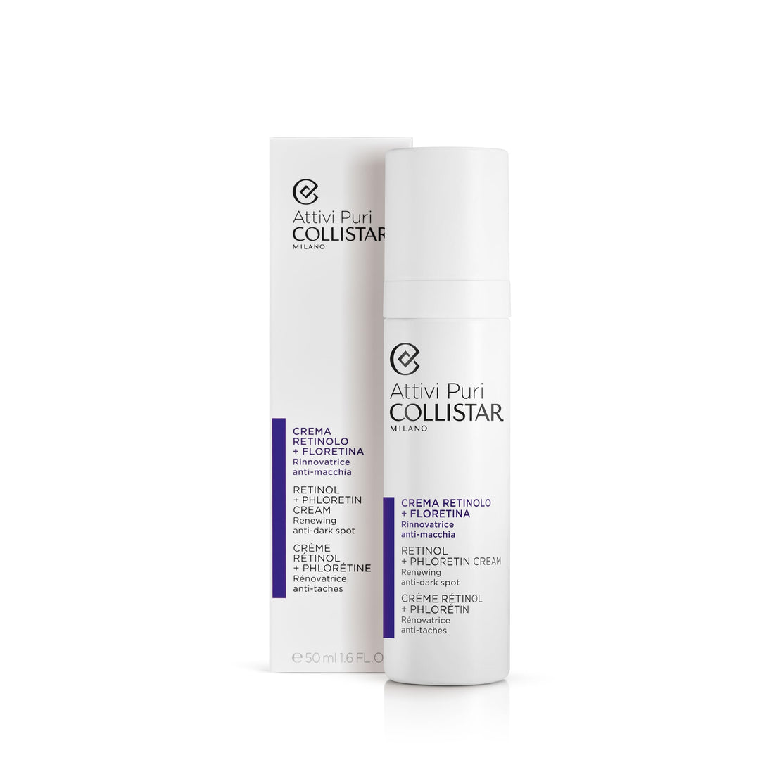 50 ml night cream jar and pump, lightweight cream texture visible