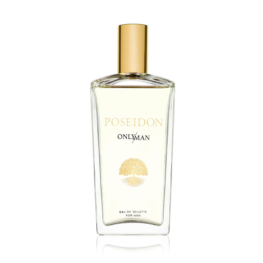 150 ml clear bottle of citrus-spice eau de toilette for Man with amber notes