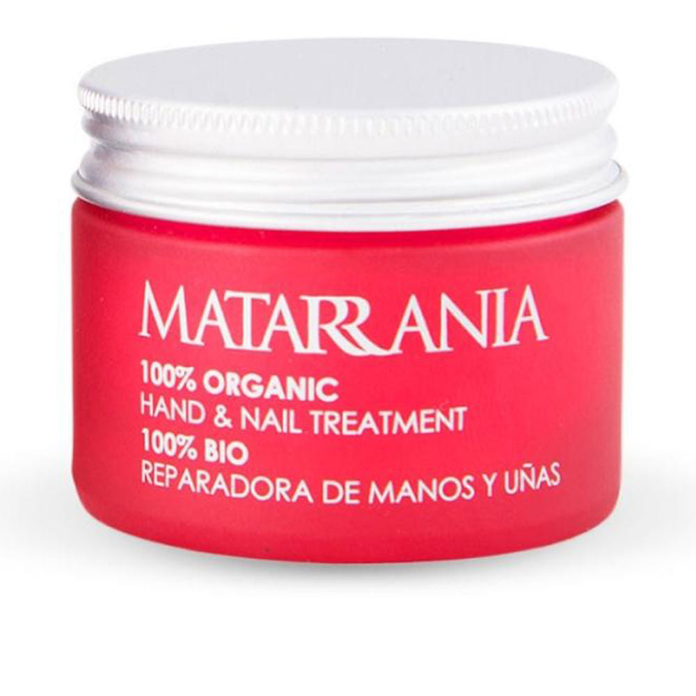 Small 30 ml hand and nail balm tin with natural oils and bergamot scent