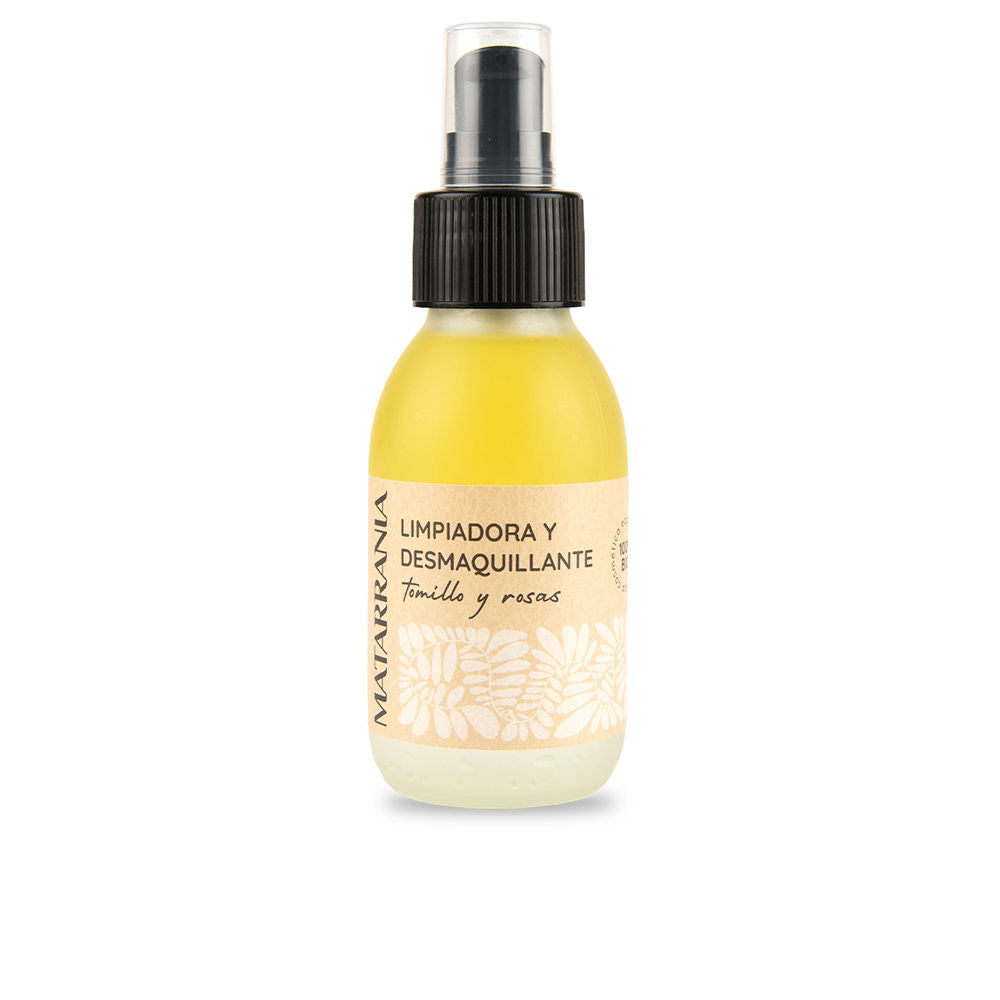 100 ml biphase cleansing lotion with rose and olive oils, pump dispenser