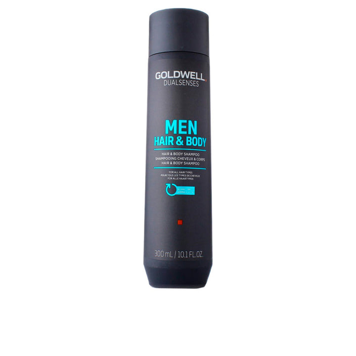 300 ml shampoo and body wash bottle, cooling menthol, all hair types, Man