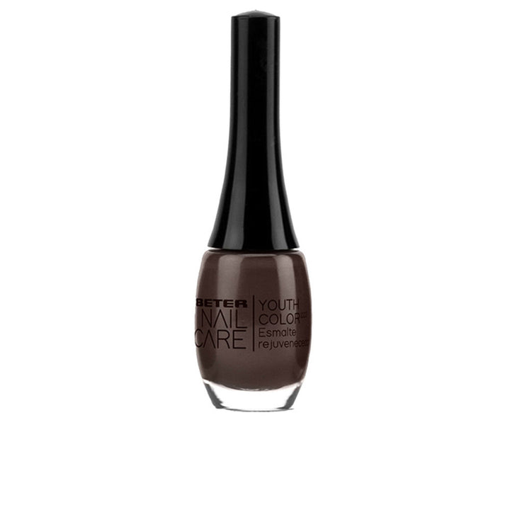 11 ml bottle of Rejuvenating nail polish, warm neutral shade, high‑gloss finish