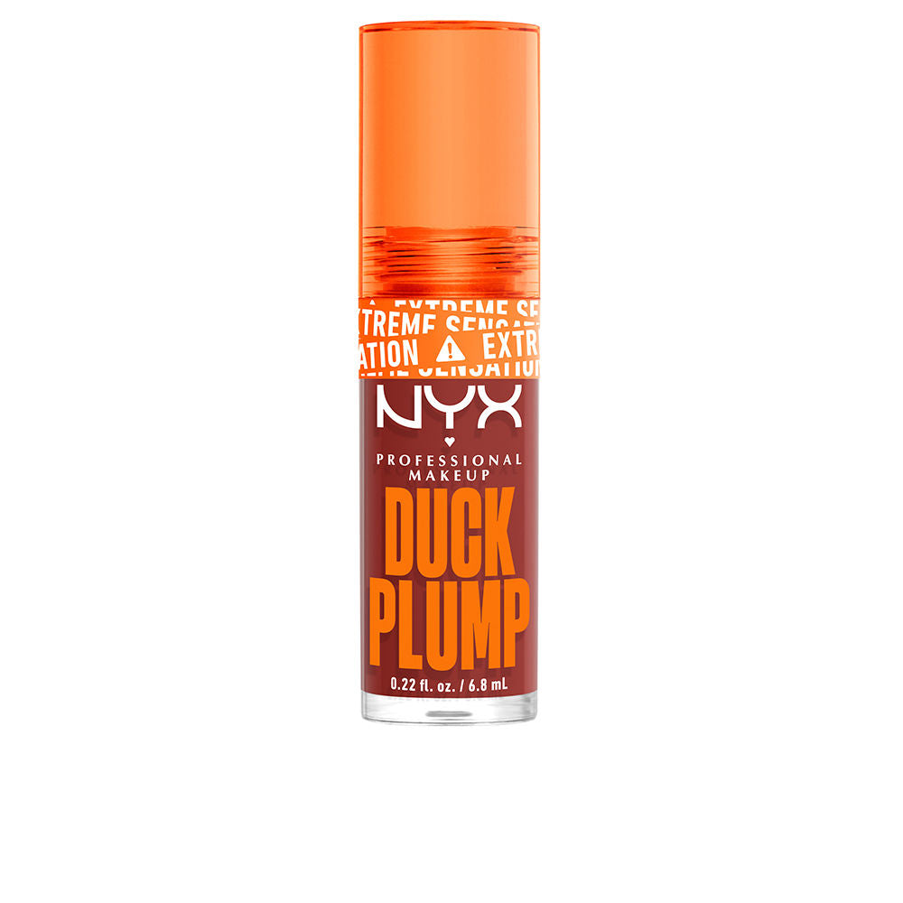 Gloss tube with wand; brick brown, high-shine, 6.8 ml, Unisex