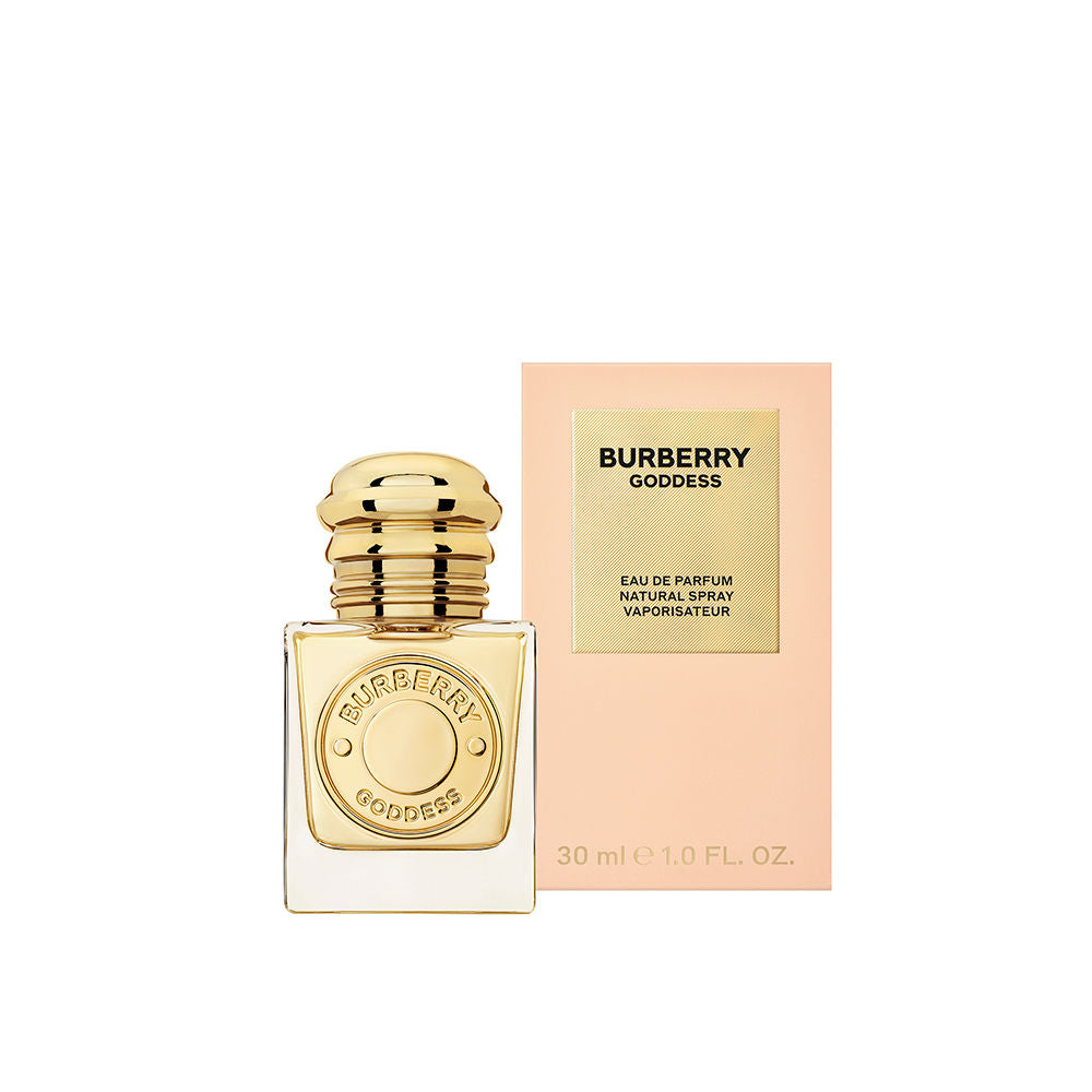 30 ml square refillable flacon in soft-pink case with gold medallion