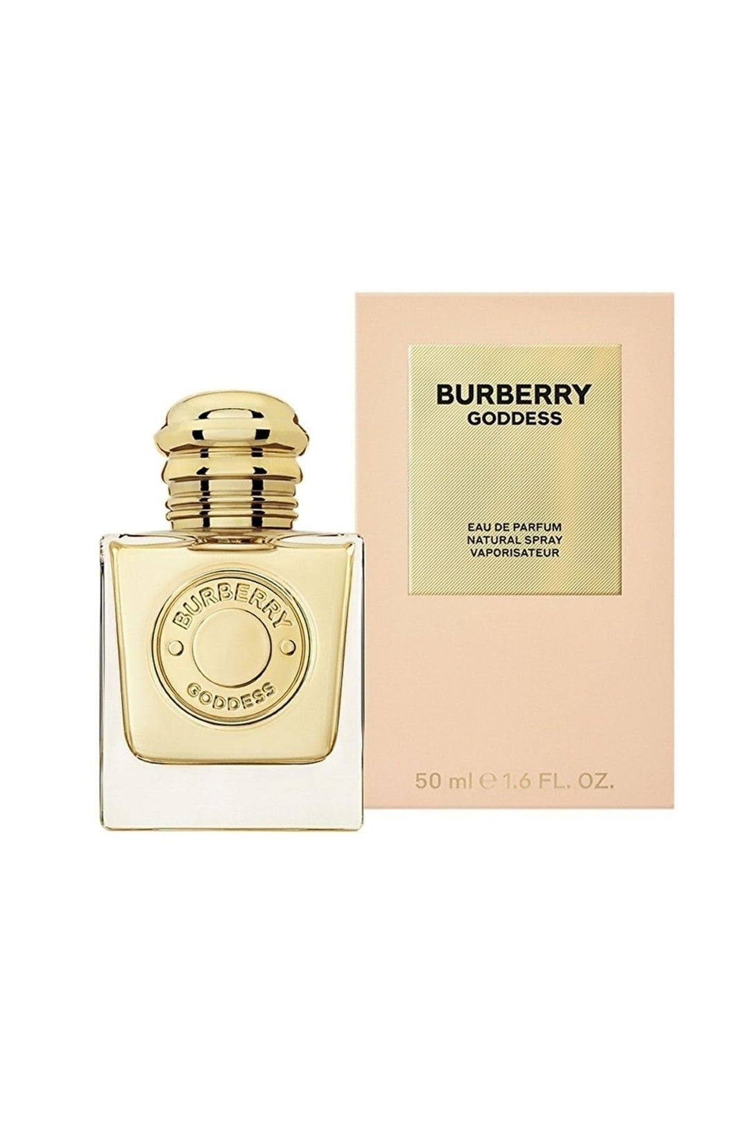 50 ml refillable square flacon, soft-rose box, gold medallion, triple vanilla perfume