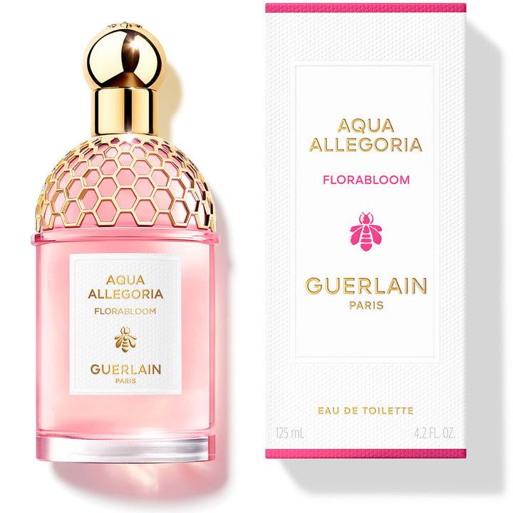 125 ml refillable French glass spray bottle, white‑floral Eau de Toilette for Women