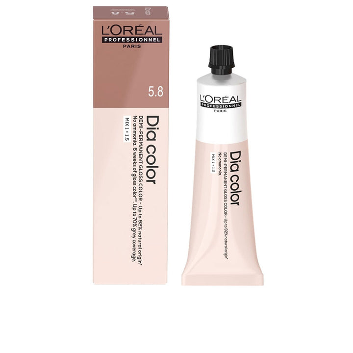 60 ml tube of 5.5 light chestnut semi-permanent ammonia-free hair colour cream