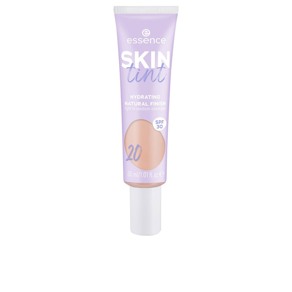 30 ml tinted moisturiser tube, light beige cream, SPF 30, Unisex