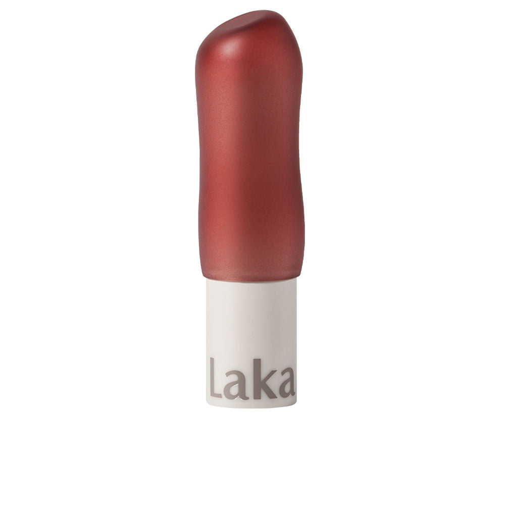 Berry-toned vegan lip balm stick, 3.9 g, sheer glossy finish