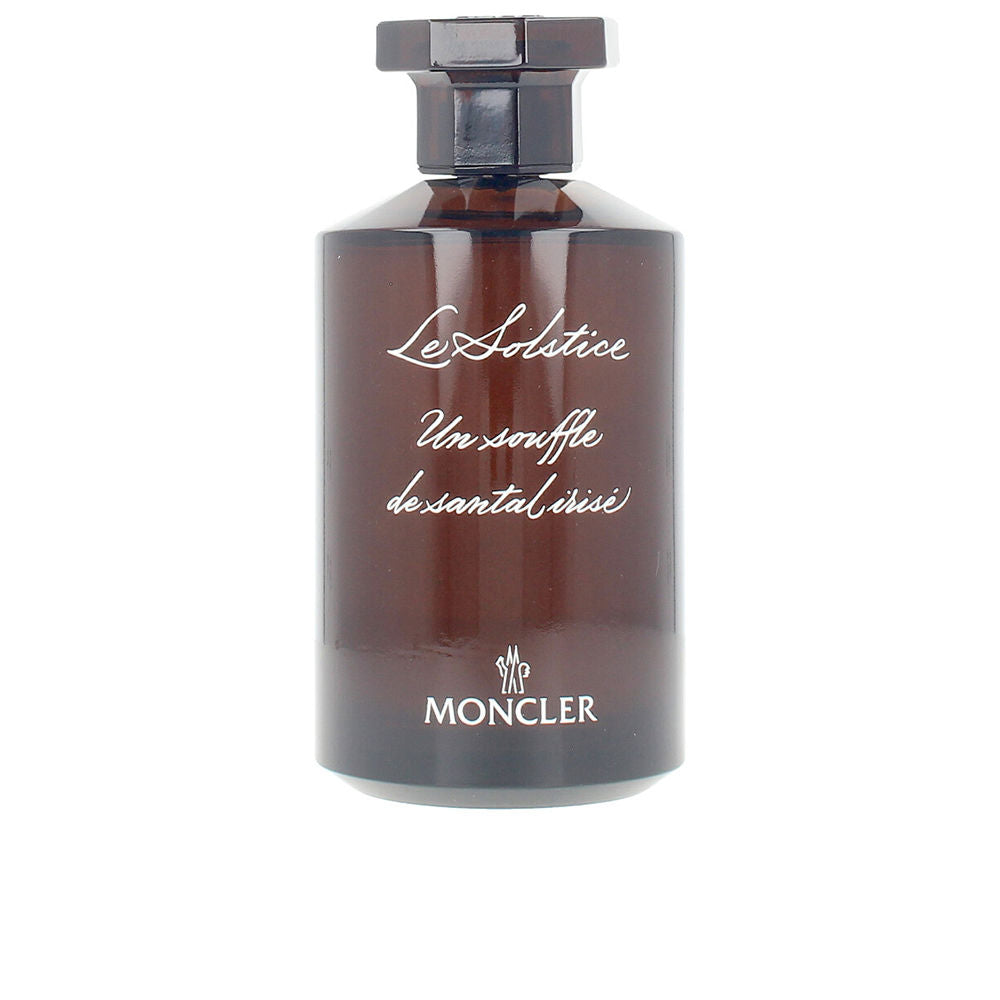 200 ml botica-style glass bottle; iris and sandalwood unisex eau de parfum
