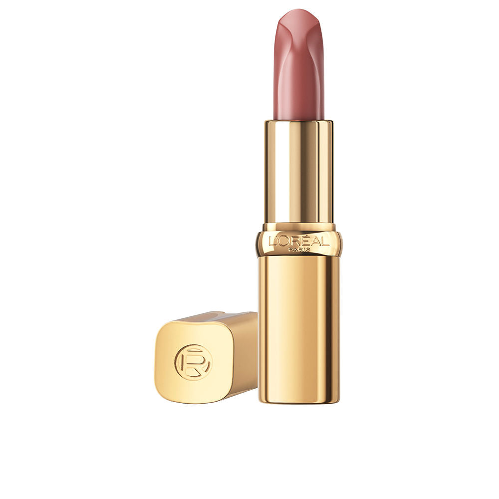 Satin nude cream lipstick stick, pink-nude shade, 4.54 g