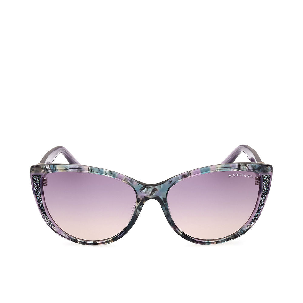 Cat‑eye acetate sunglasses, 58 mm lenses, 17 mm bridge, 140 mm temples, women
