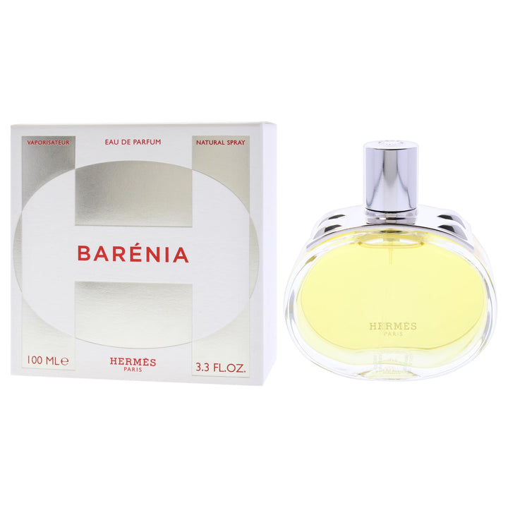 Sculptural heavy glass perfume bottle with metal plate and stud detail, 100 ml refillable