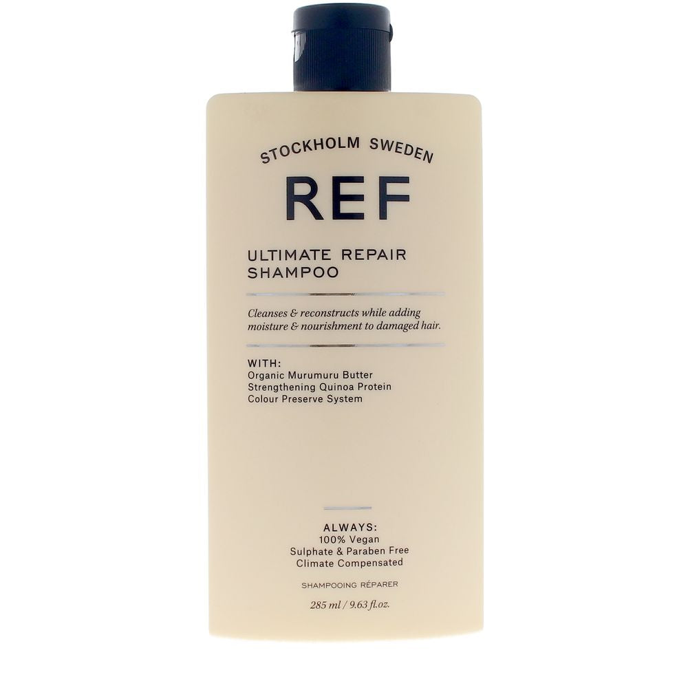 285 ml bottle of sulfate-free botanical repair shampoo for dry, damaged hair