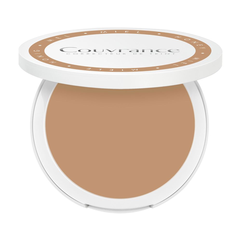Compact cream foundation in honey shade, waterproof SPF30, 8.5 g compact