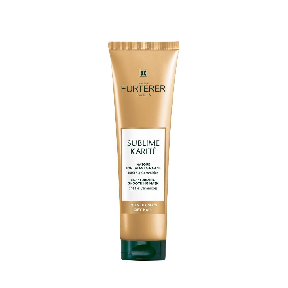 Tube of creamy shea and ceramide hair mask, 100 ml, for dry Unisex hair