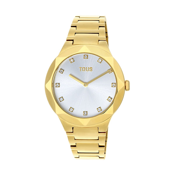 Timeless Radiance Gold-Tone Analog Watch