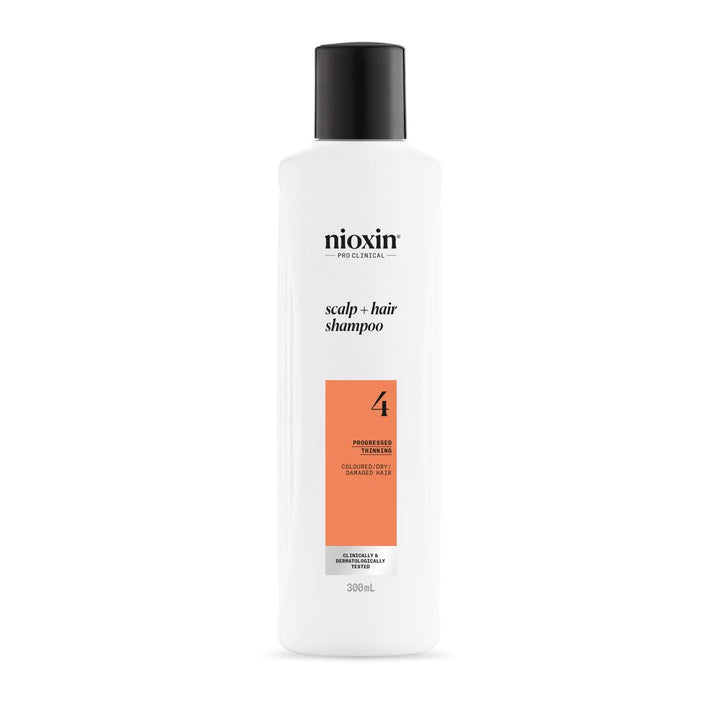 300 ml professional System 4 shampoo bottle for dyed, dry damaged hair