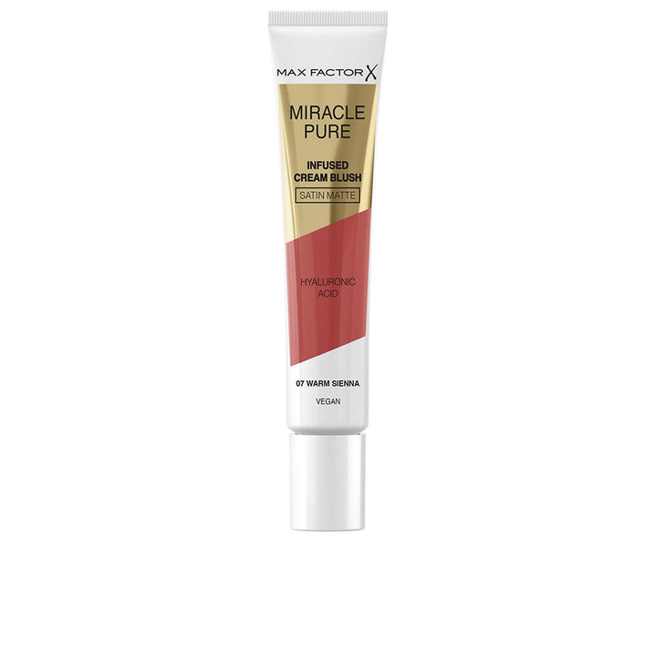 Cream blush compact in Warm Sienna, 15 ml, satin-matte finish