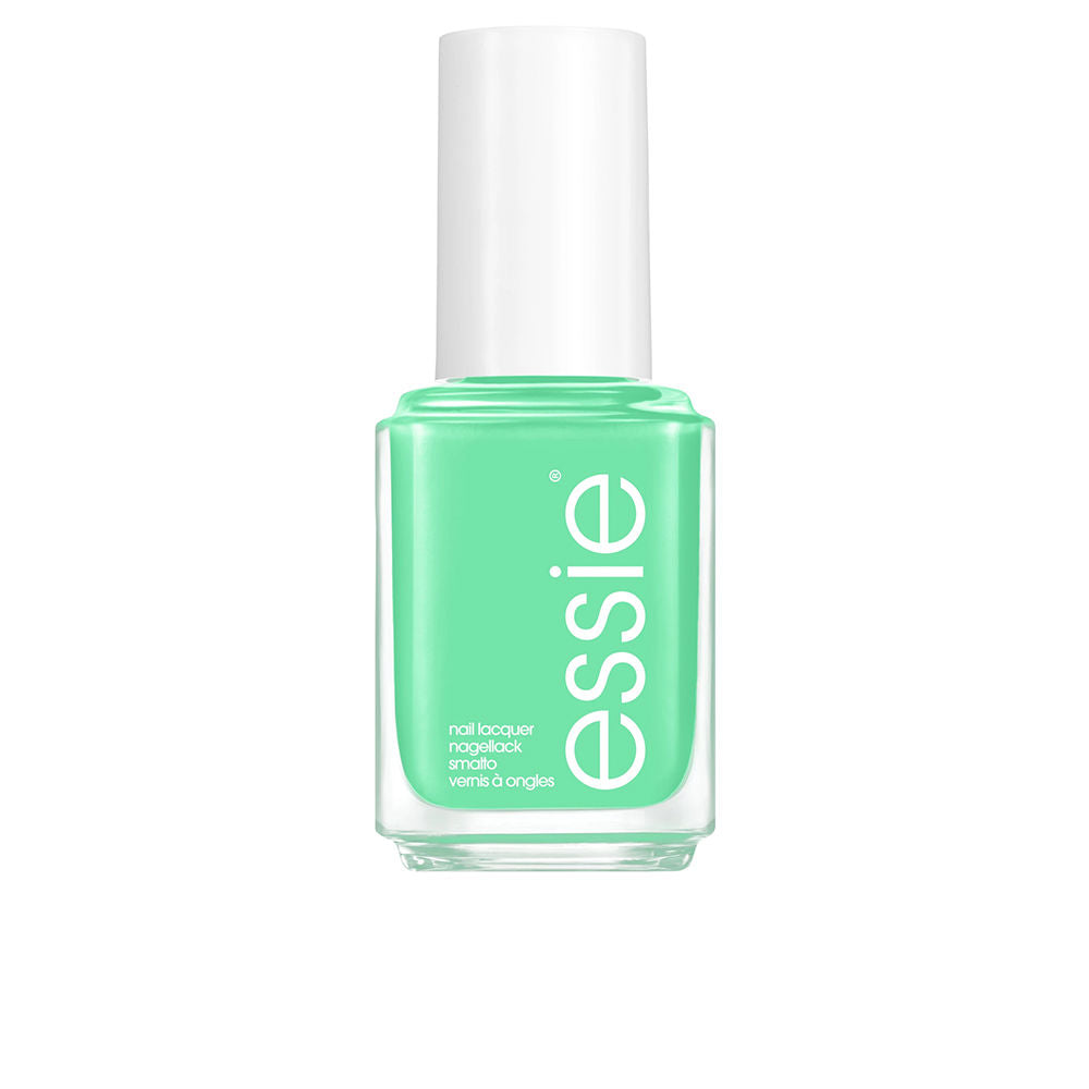 Bottle of Offbeat green cream nail polish, 13.5 ml, glossy finish
