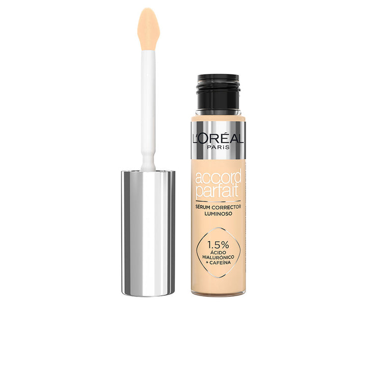 Slim serum concealer tube with steel applicator, 11 ml, shade 4D