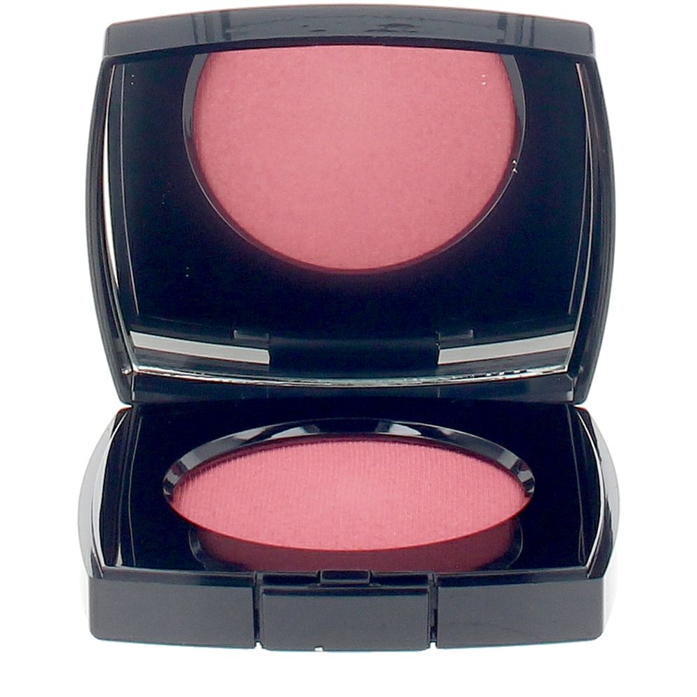 Compact round blush pan, rose ardent shade, soft powder surface