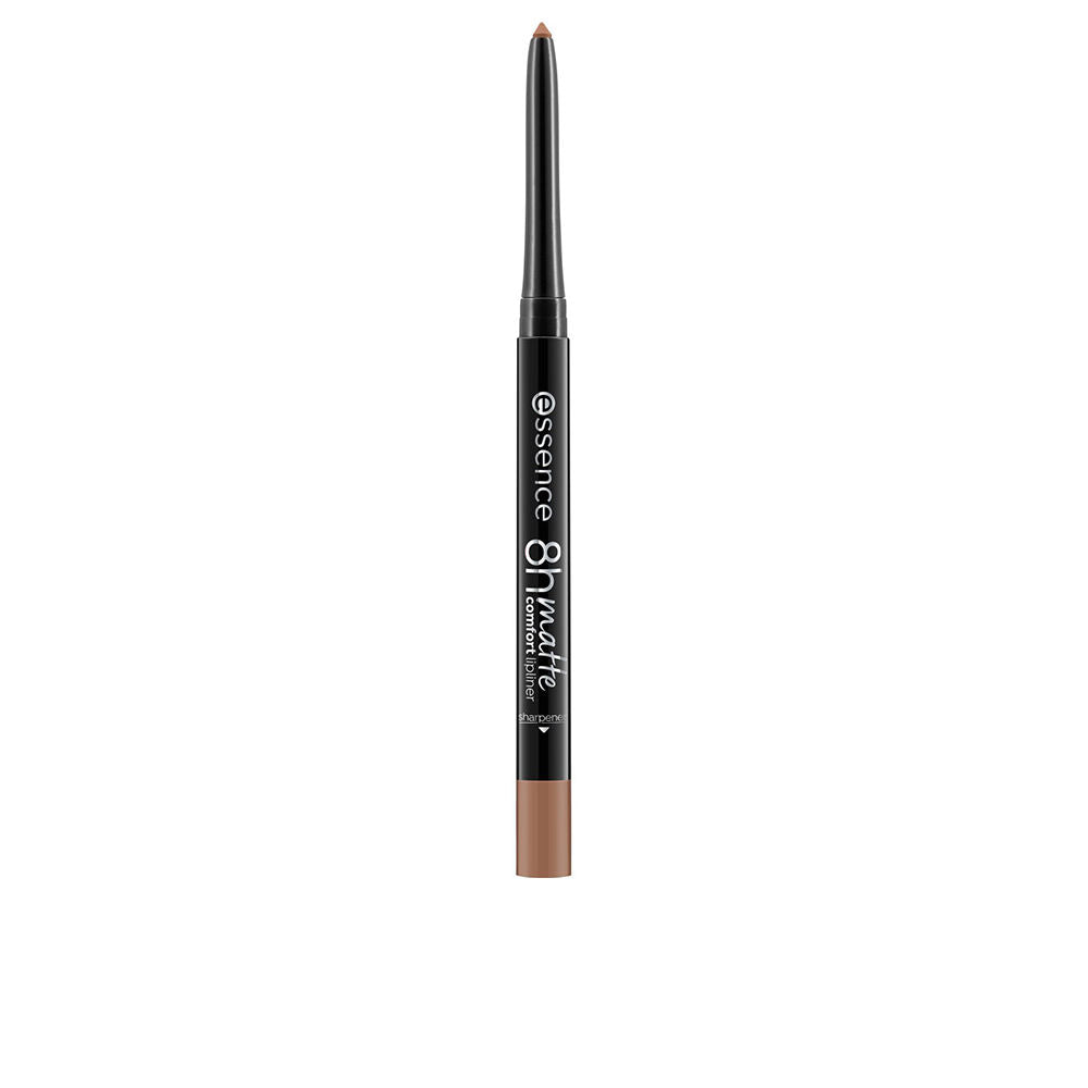 Slim matte brown lip liner pencil, creamy texture, 0.30 g, Unisex