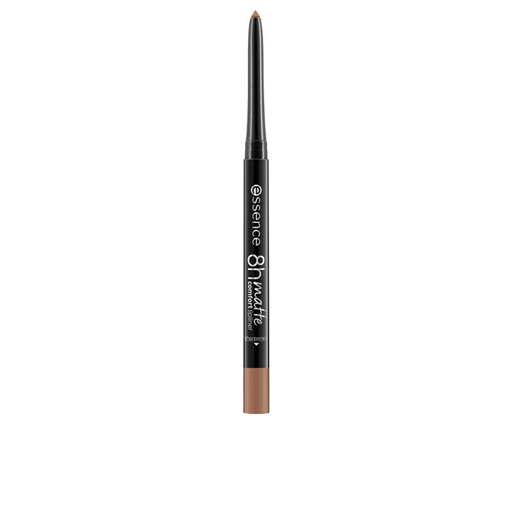 Slim matte brown lip liner pencil, creamy texture, 0.30 g, Unisex