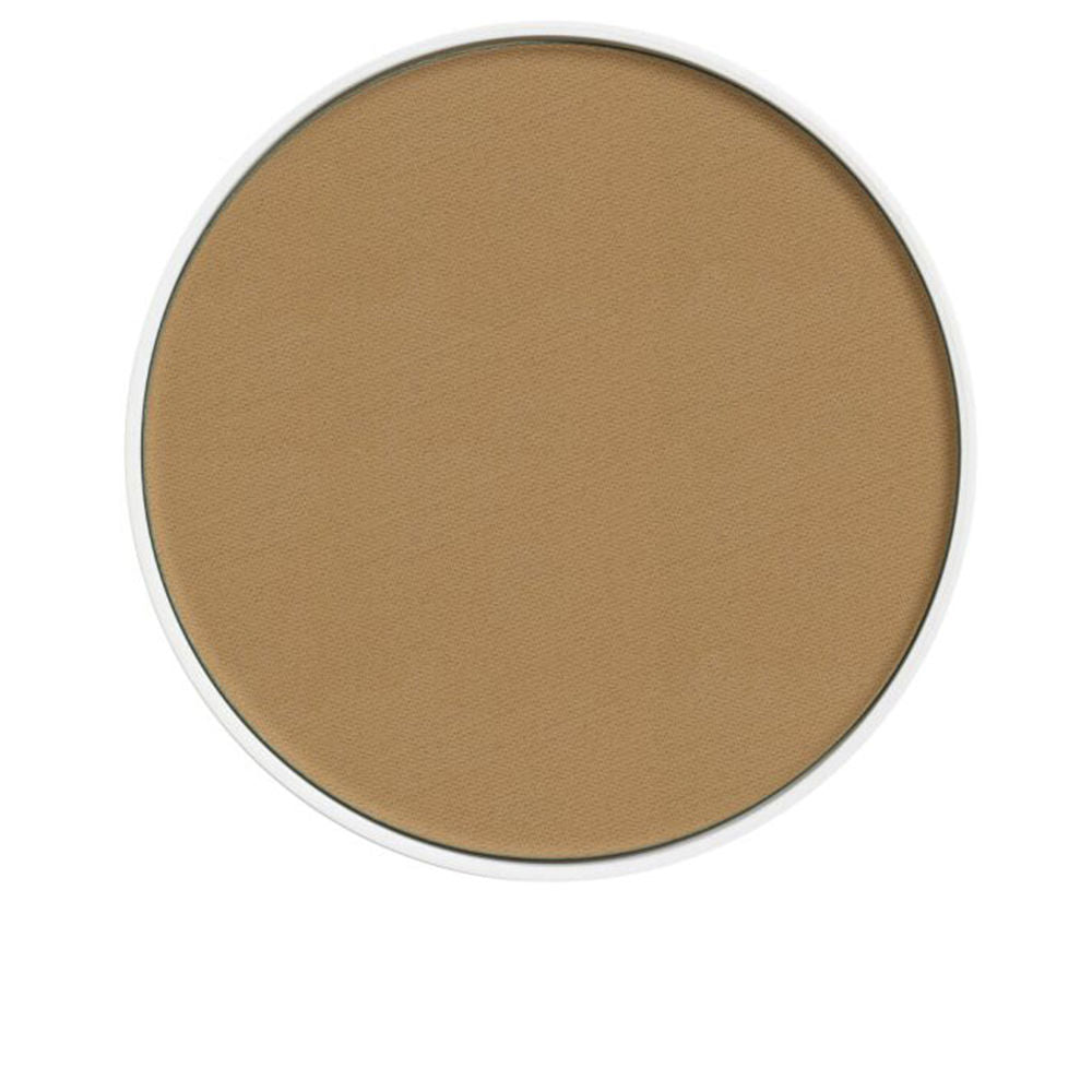 11 g cream compact foundation refill in deep honey, semi-matte finish