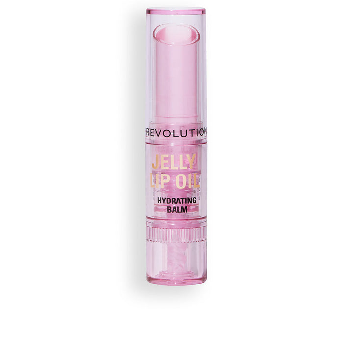 Small candy-ice pink jelly oil lip bar, 2.4 g, glossy finish
