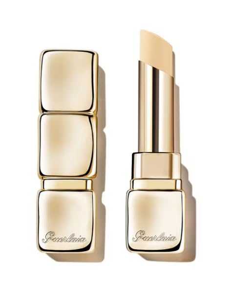 Guerlain lip treatment balm in small tube, sheer finish, enriched with honey and beeswax