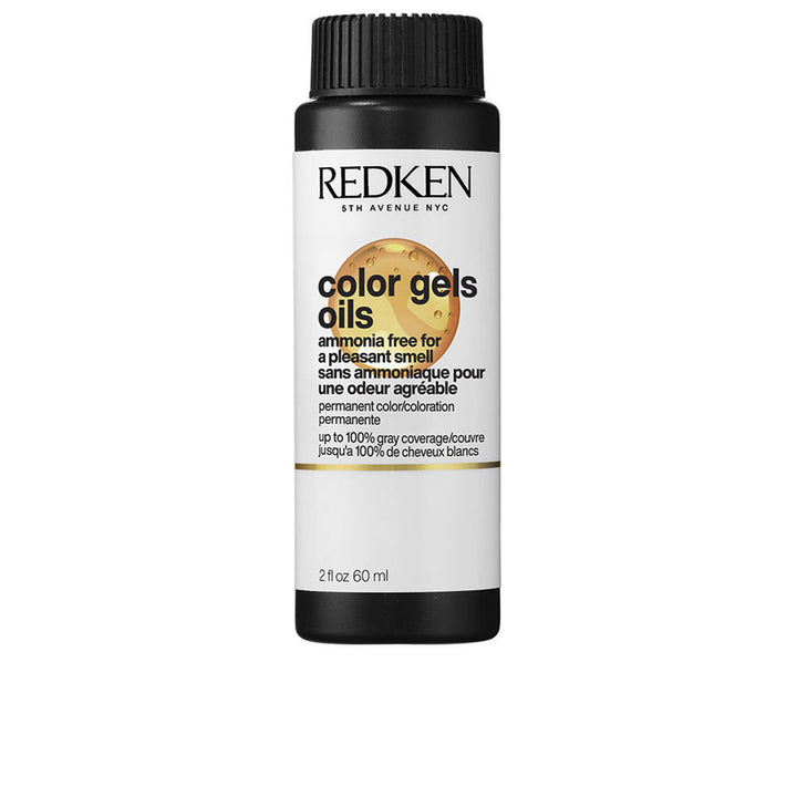 Three 60 ml tubes of ammonia-free gel-oil hair colour, shade 5GB-5.31 for Women