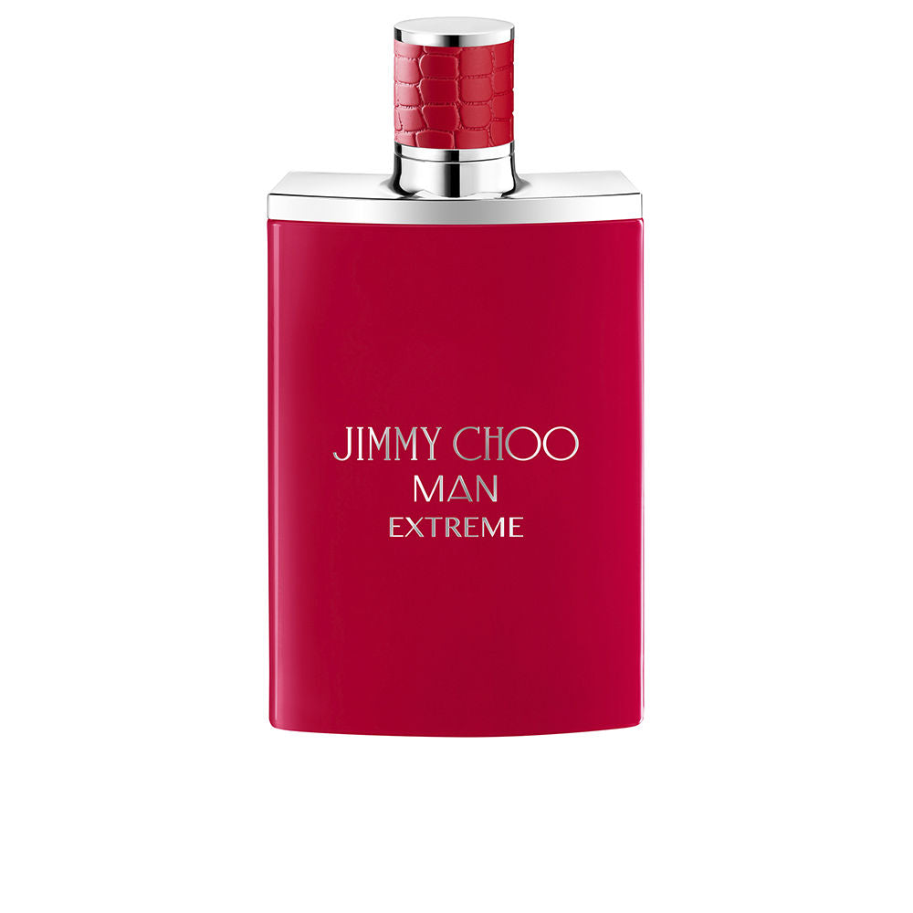 Bottle of Jimmy Choo Man Extreme Eau de Parfum, warm woody fragrance